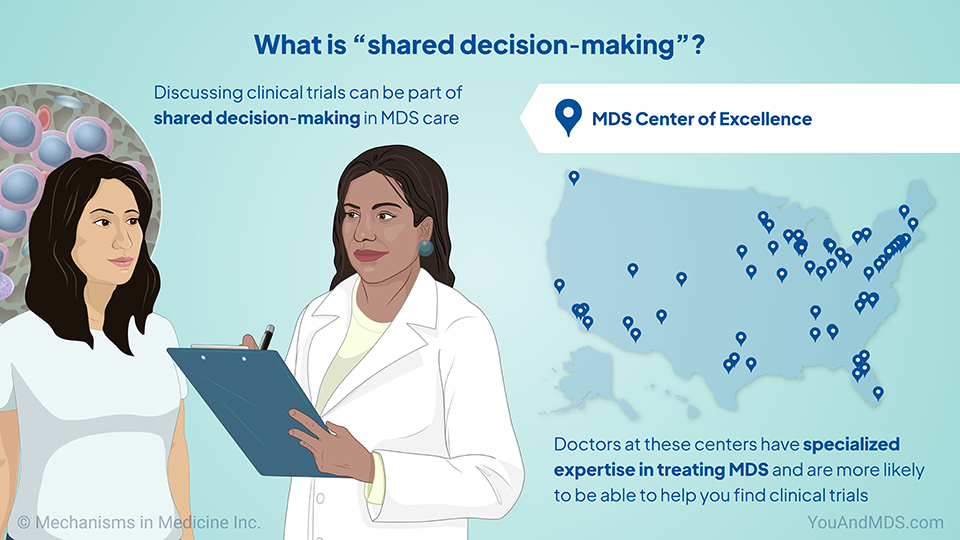 What is “shared decision-making”?