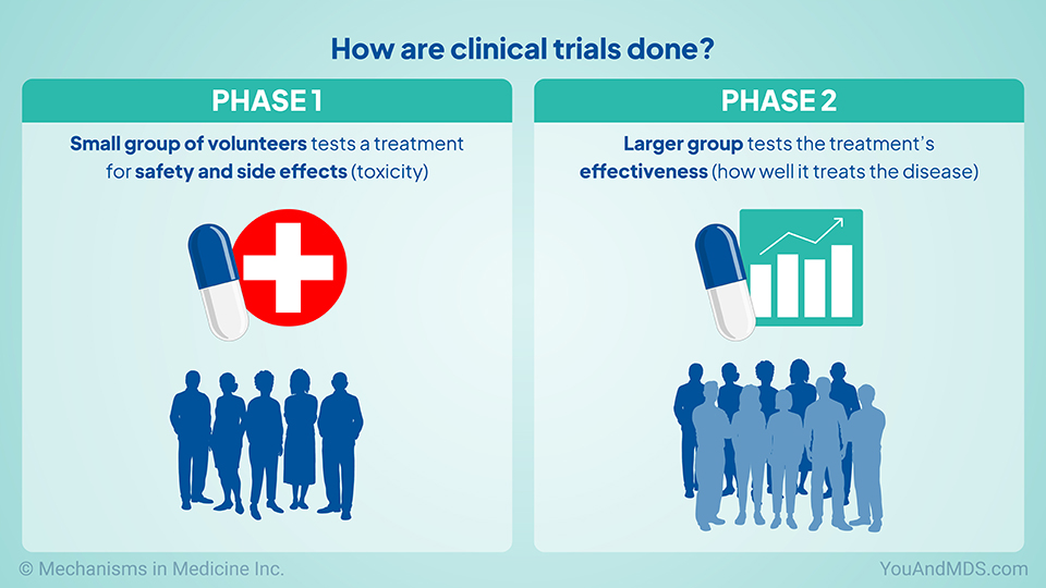 How are clinical trials done?