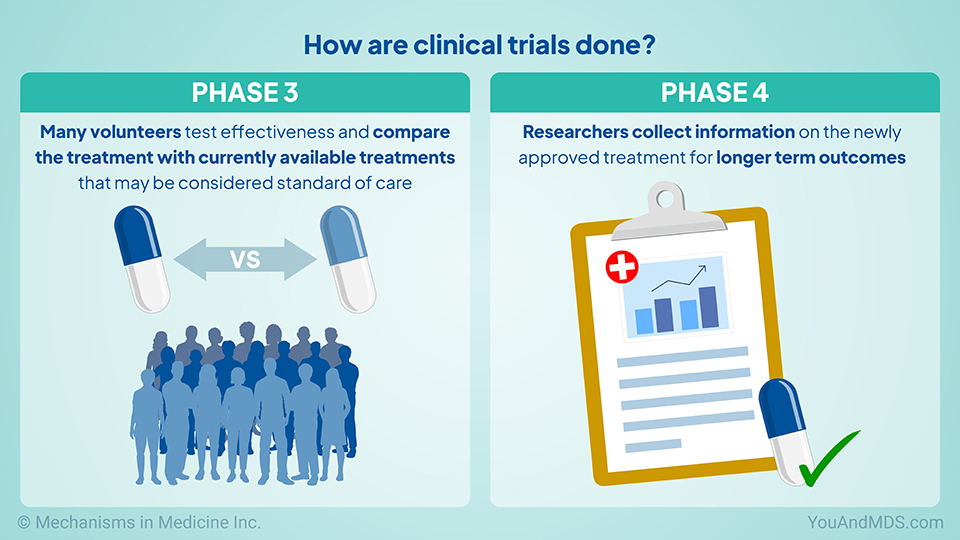 How are clinical trials done?